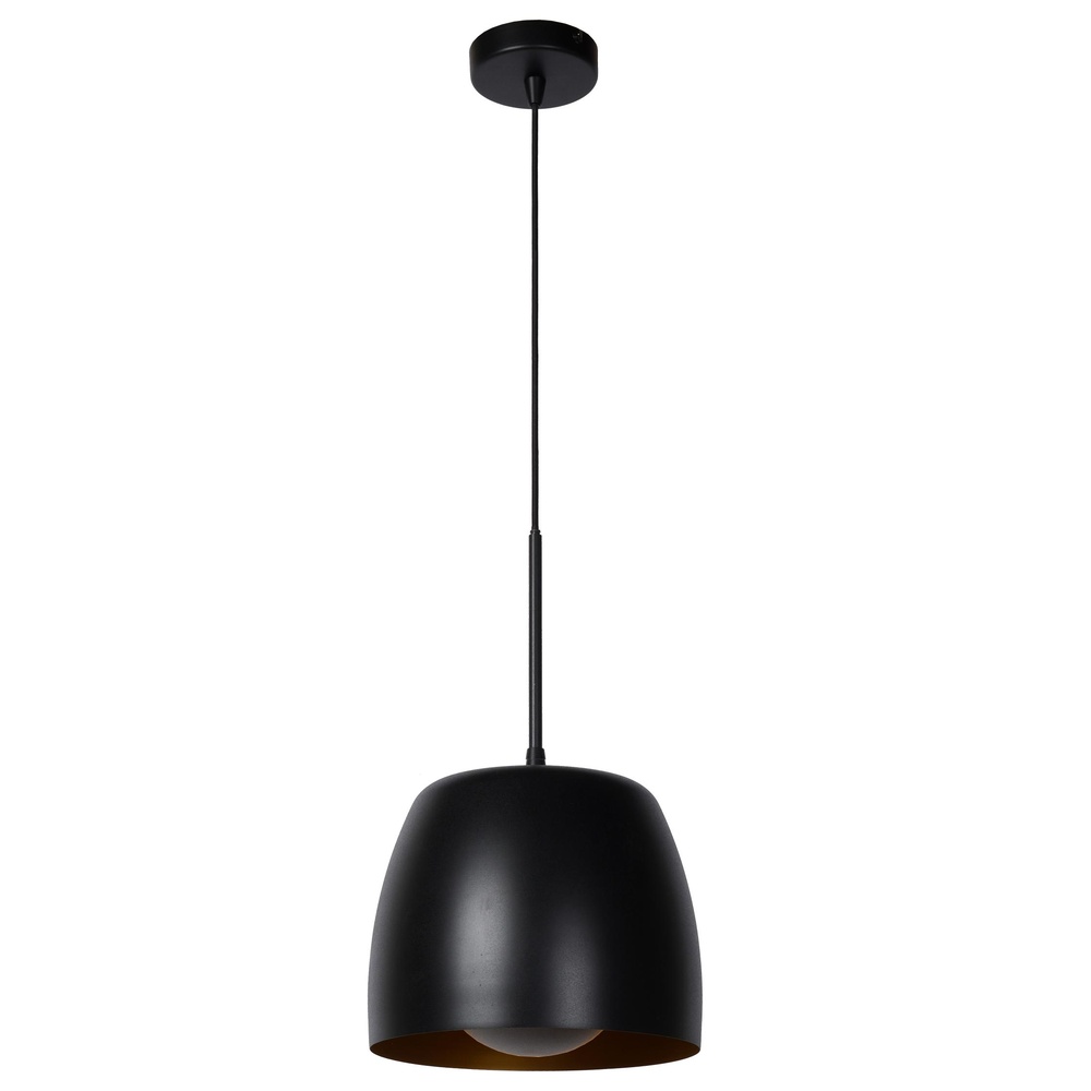 Lucide HanglampNolan Ø 24cm zwart - 30488/01/30